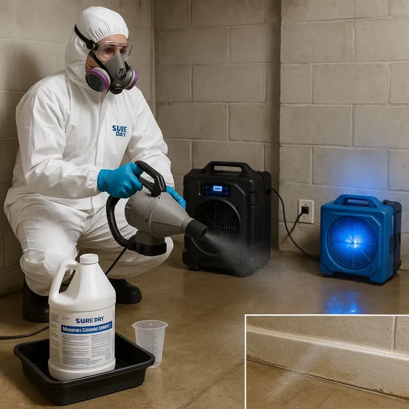 Sanitization and Odor Removal process in Bessemer, MI