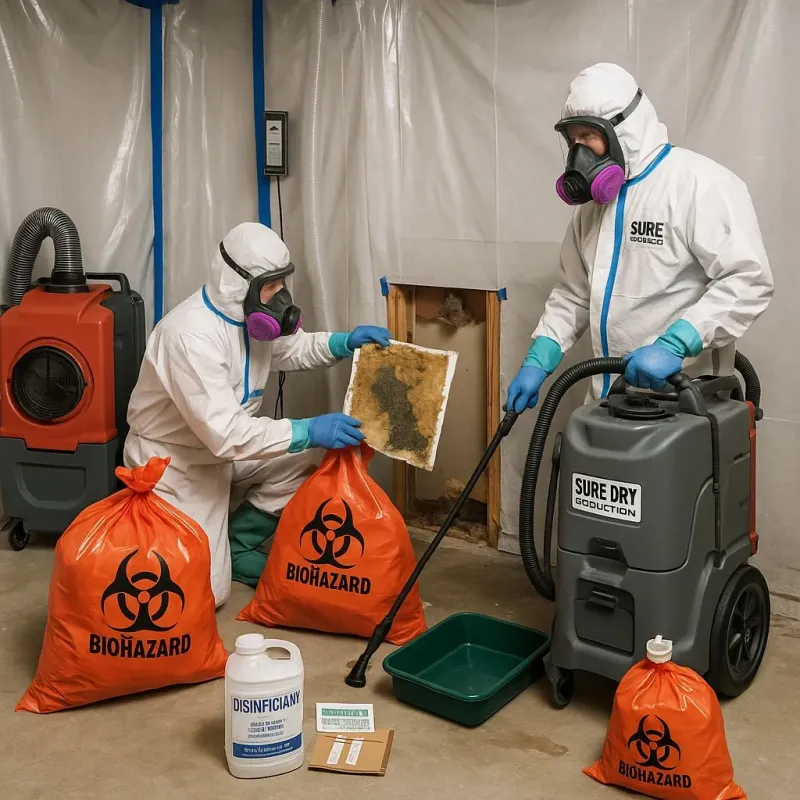 Contaminated Water Handling Protocols process in Bessemer, MI