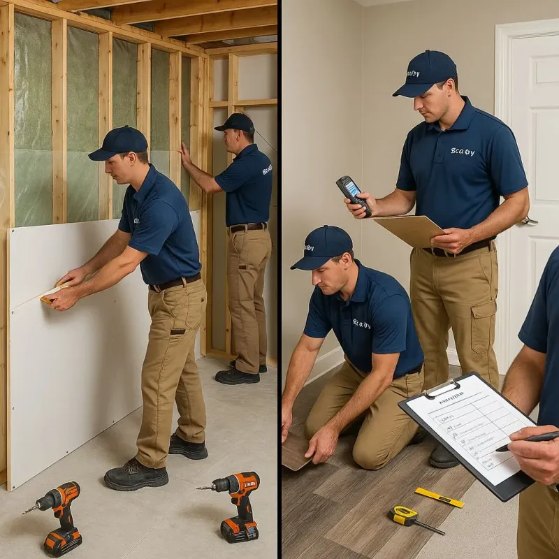 Repairs and Reconstruction process in Bessemer, MI